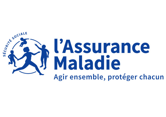 French Social Security administration Logo