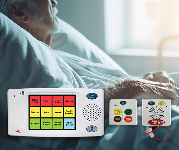 Patient at the hospital