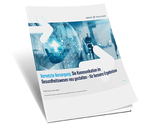 F&S x Mitel vBook - Transforming Healthcare DE Cover