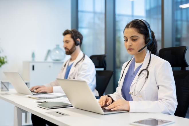 healthcare patient access mitel