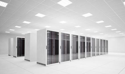 A server room