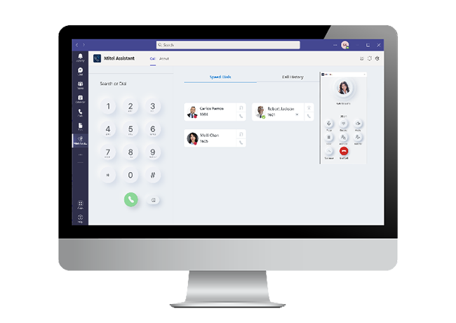Mitel Assistant screenshot