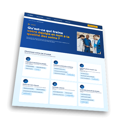 Healthcare Use Cases Page