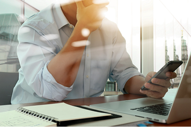 Businessman Thinking Hero