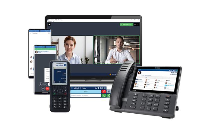 Multiple Mitel devices and UI