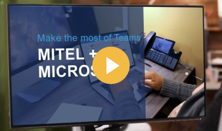 Mitel for Existing Microsoft Teams Customers