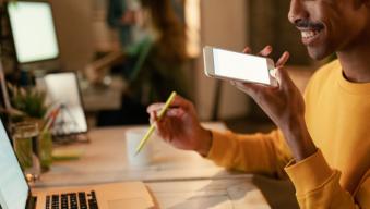 Mitel Techaisle Hybrid Work header