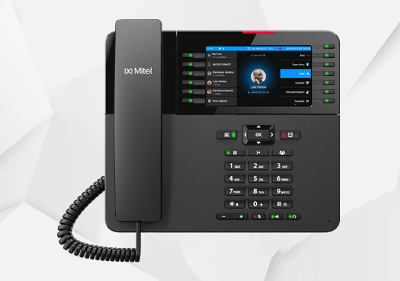 A Mitel Phone