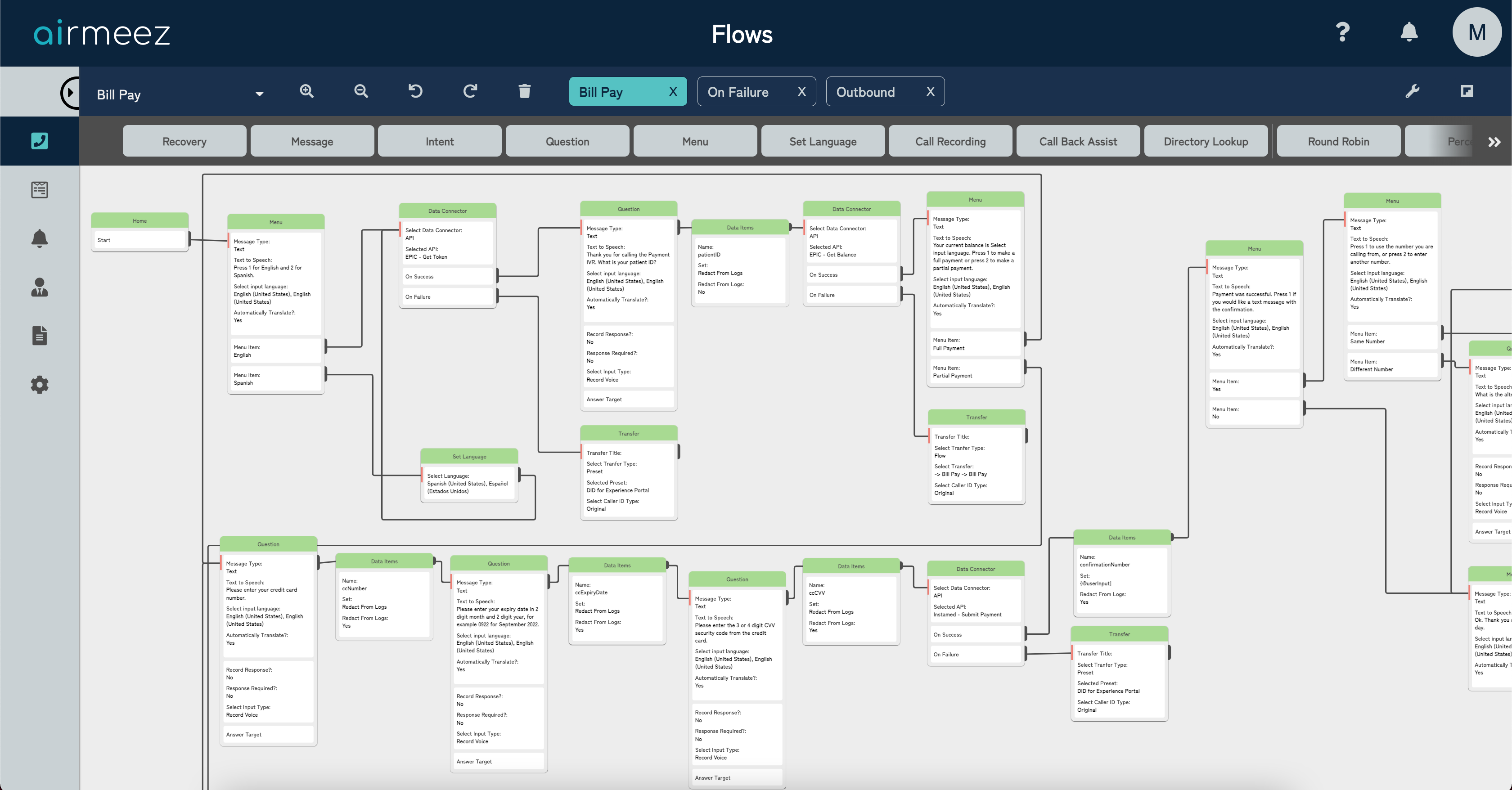 Airmeez flow designer