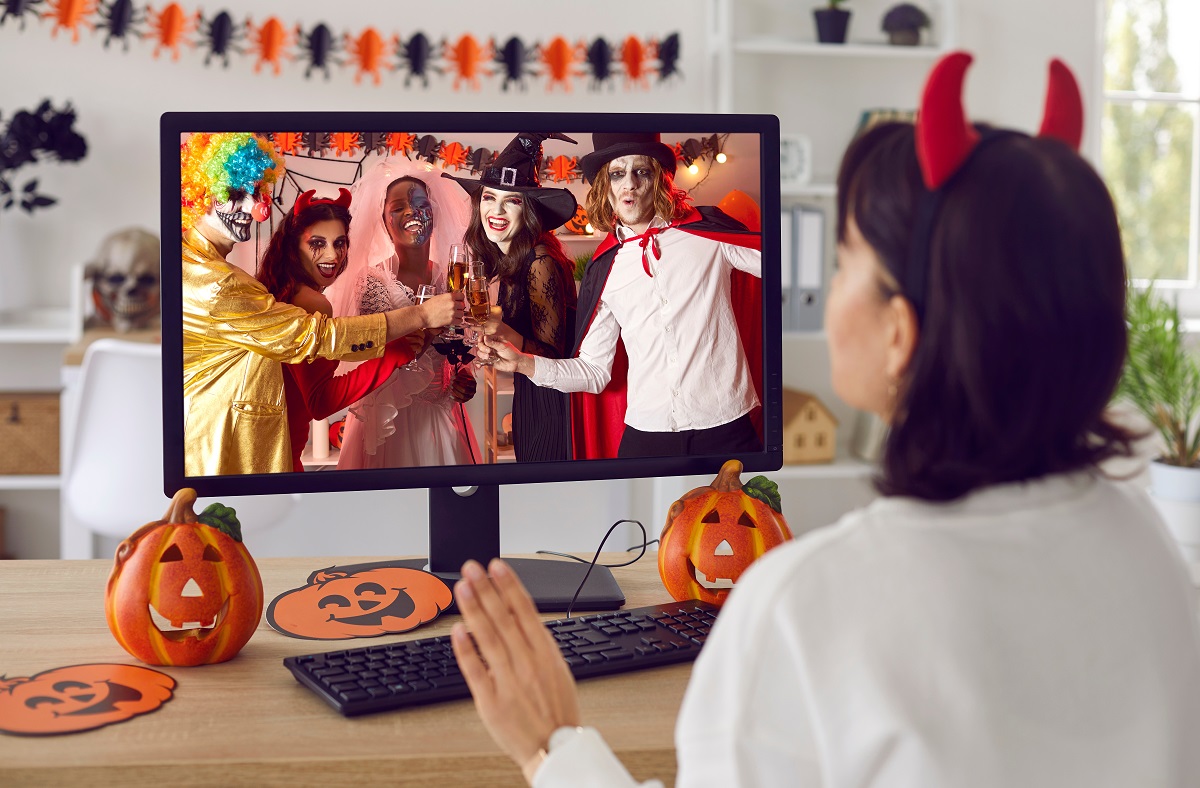 mitel halloween virtual