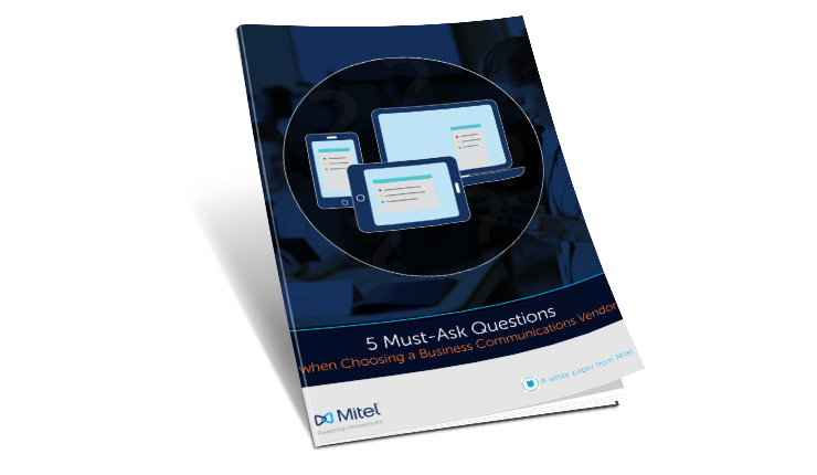 A white paper cover