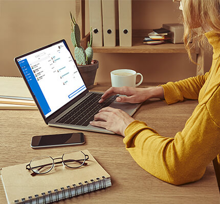 Woman on Laptop
