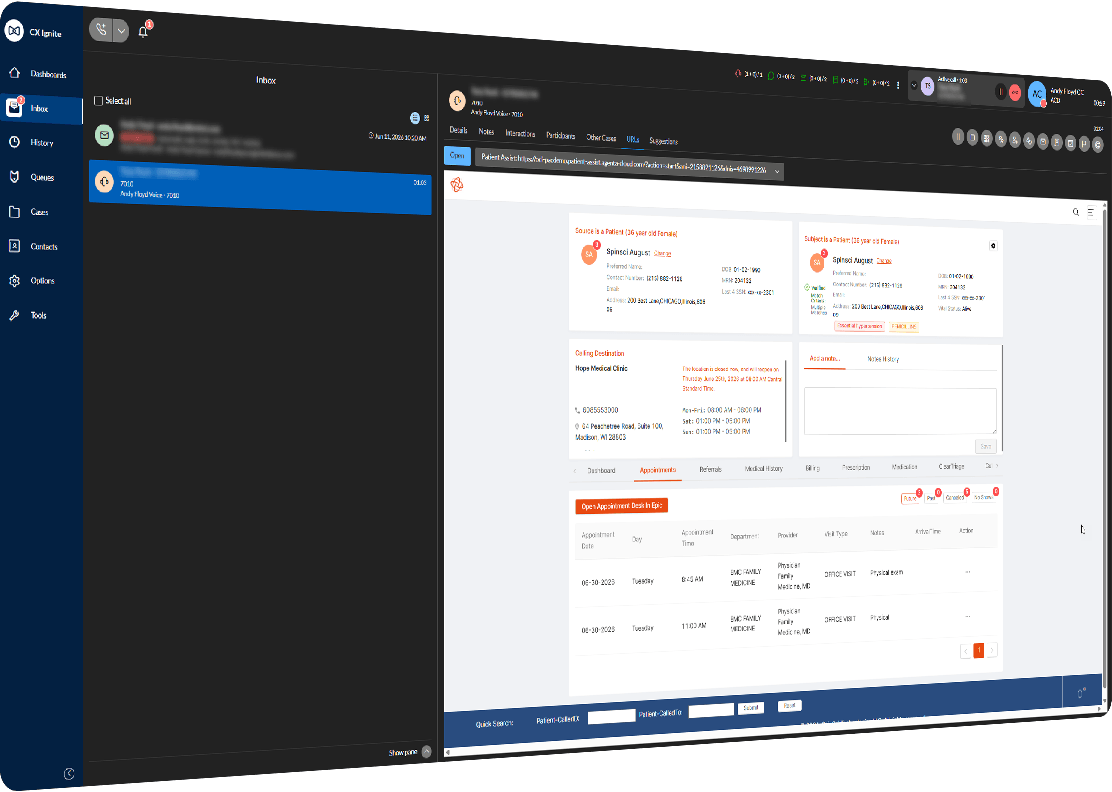 Patient Assist Billing Screenshot
