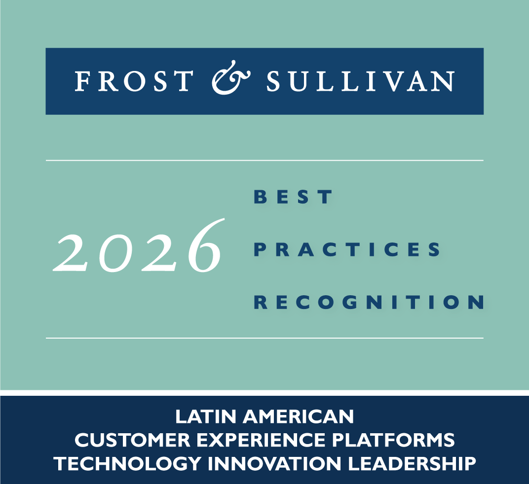 Mitel Frost & Sullivan LATAM BPR Award Logo 2026