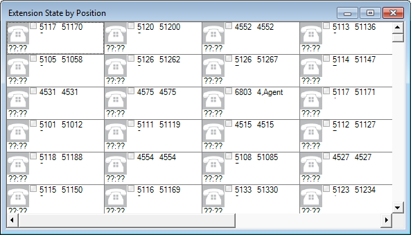 Viewing extensions availability