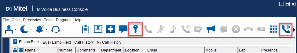 About the Console Display (Guest Services)