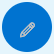 A blue circle with a pencil in it Description automatically generated