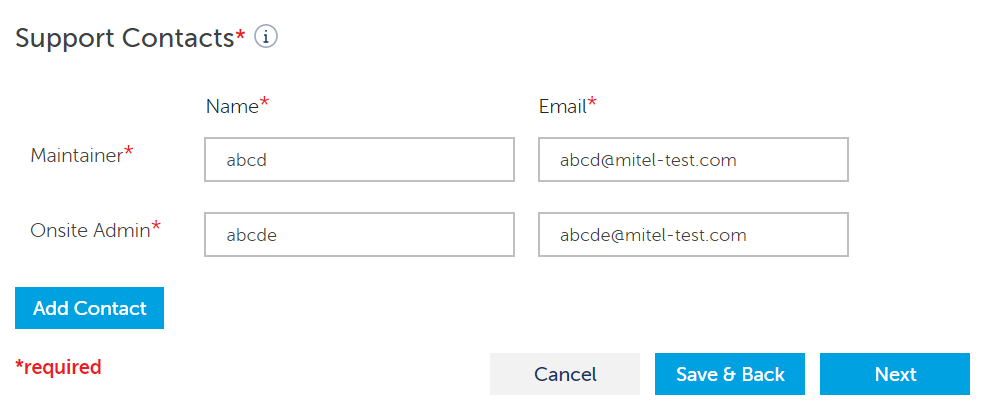 Entrer les informations de client