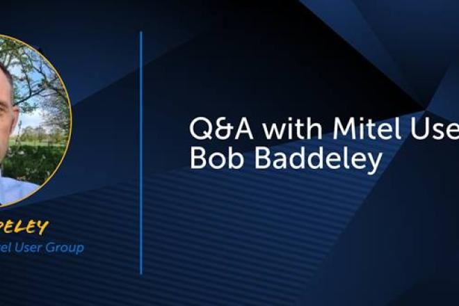 Bob Baddeley Mitel User Group MUG header1