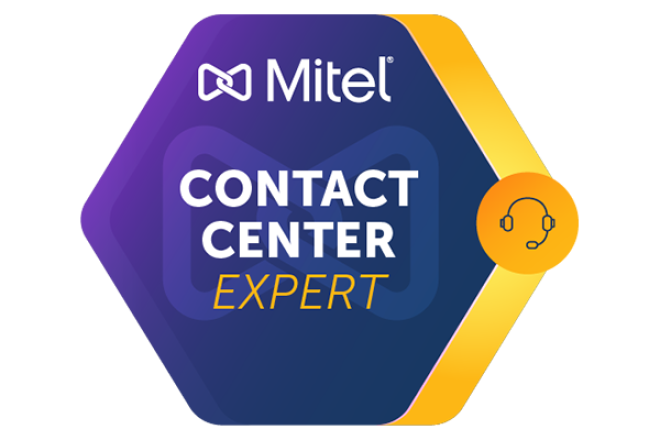 Contact Center Badge Header