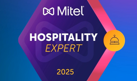 mitel hospitality specialization badge