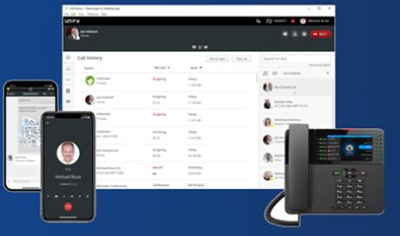 Screens with OpenScape UC
