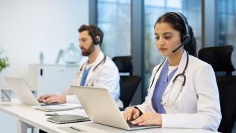 healthcare patient access mitel