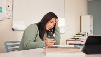 school staff burnout mitel