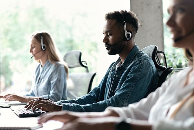 Contact center agents